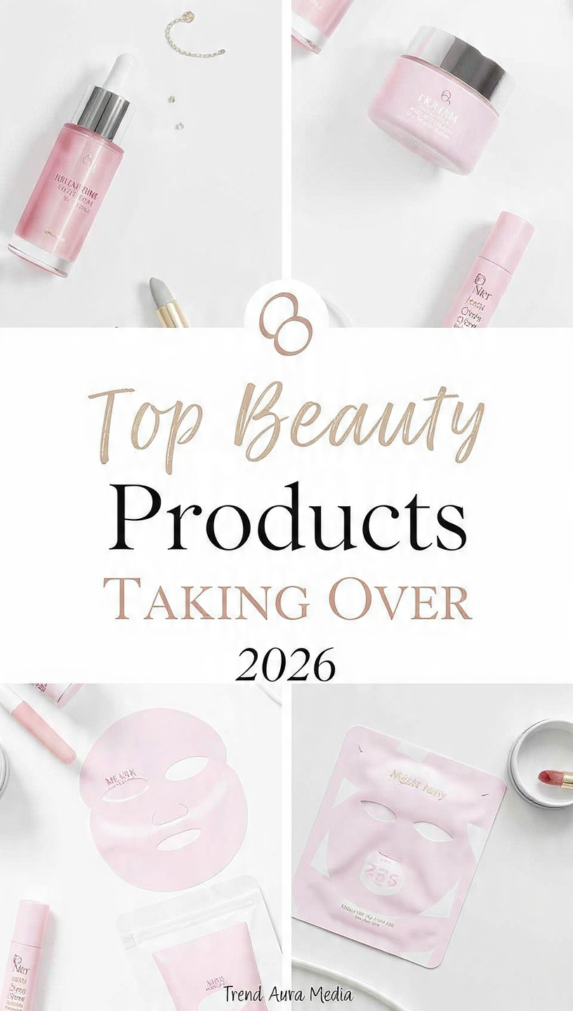 Top Beauty Products Taking Over 2026