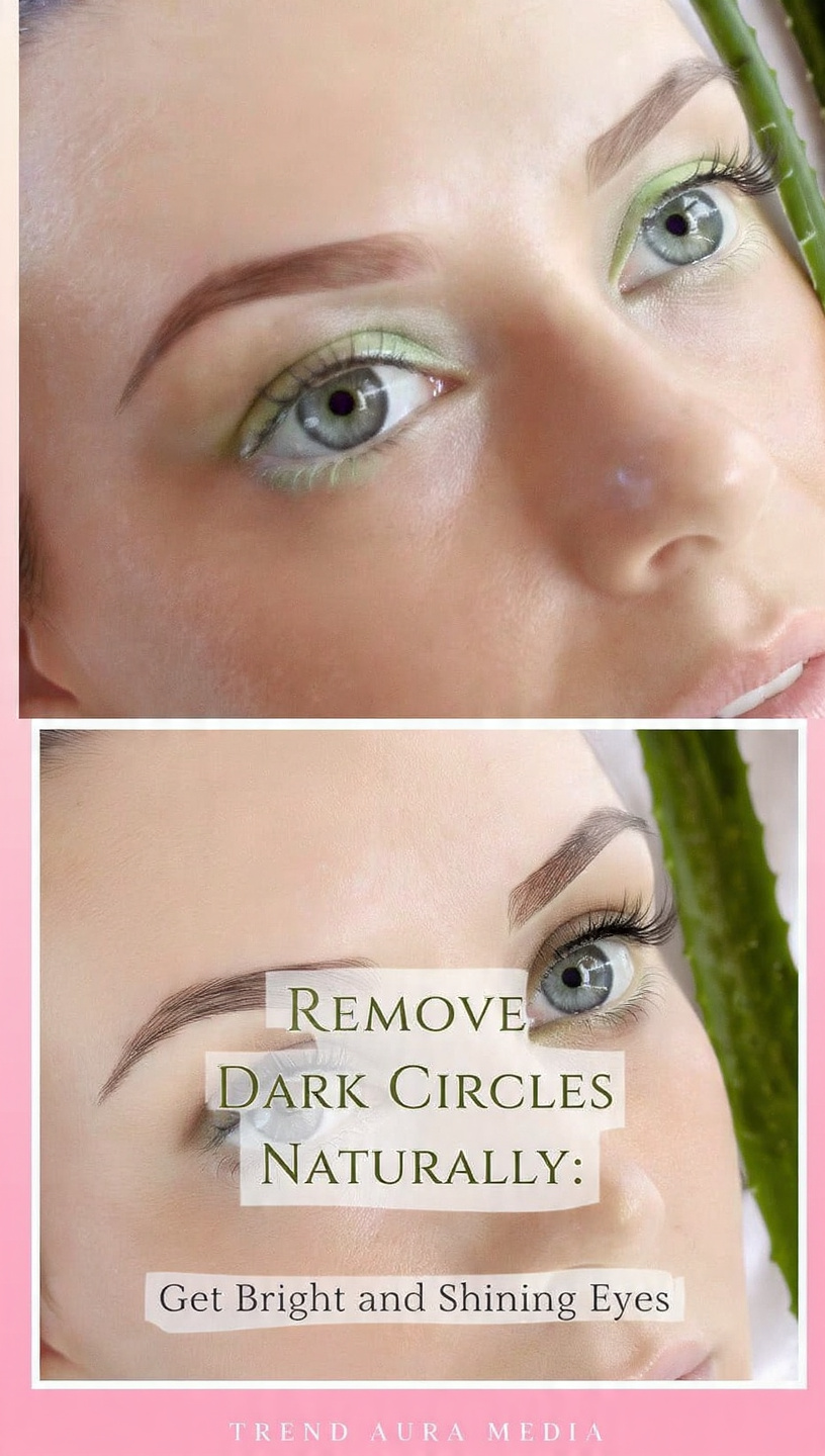 Remove Dark Circles Naturally: Get Bright and Shining Eyes